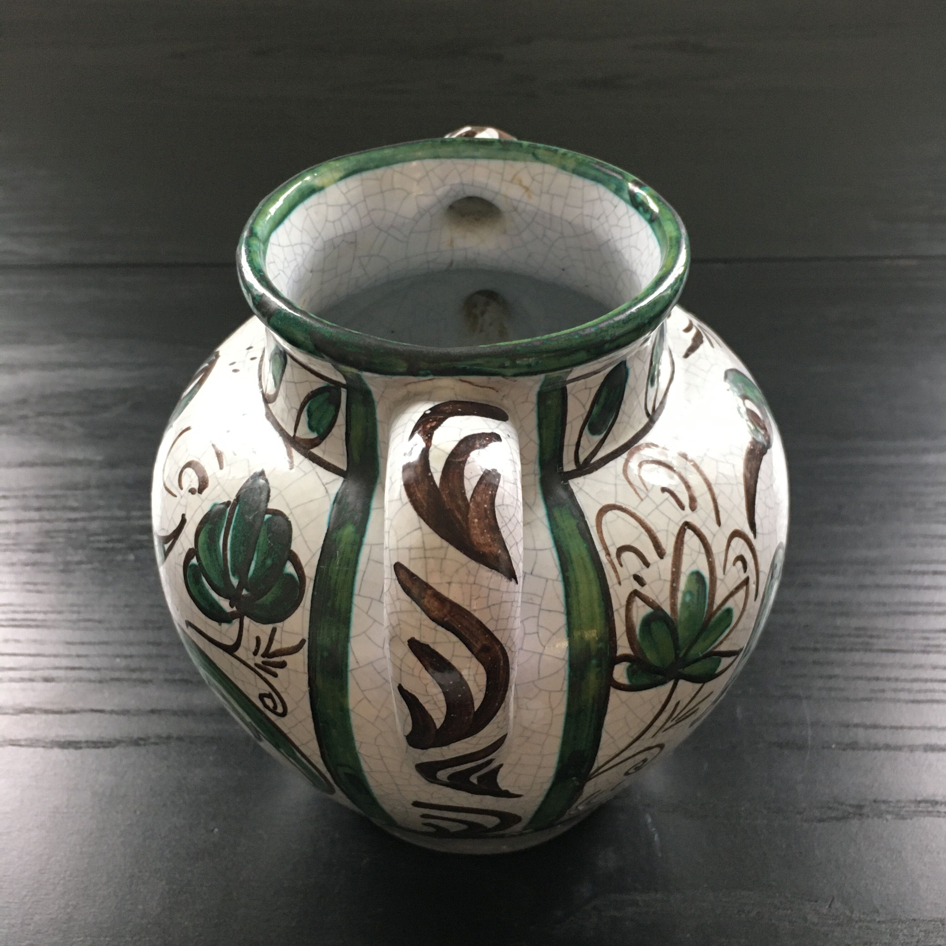 Vase signed Domingo Punter