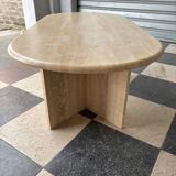 Vintage travertine coffee table