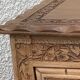 Carved solid Padouk chest of drawers 1950