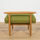 Oak Model J 65  Stool  by Ejvind A. Johansson for FDB Møbler, Denmark, 1950s