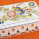 Old metal box Massilly France Decor HB Henriot Quimper