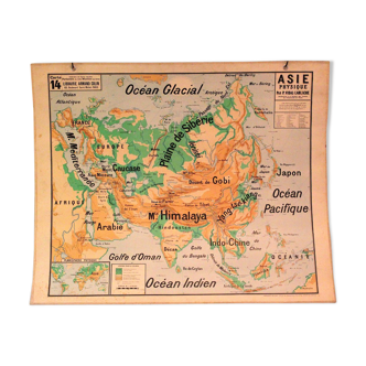 School of ancient geography map