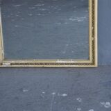 Style Louis XVI era Pier XIX in boistet lacquered gilded stucco