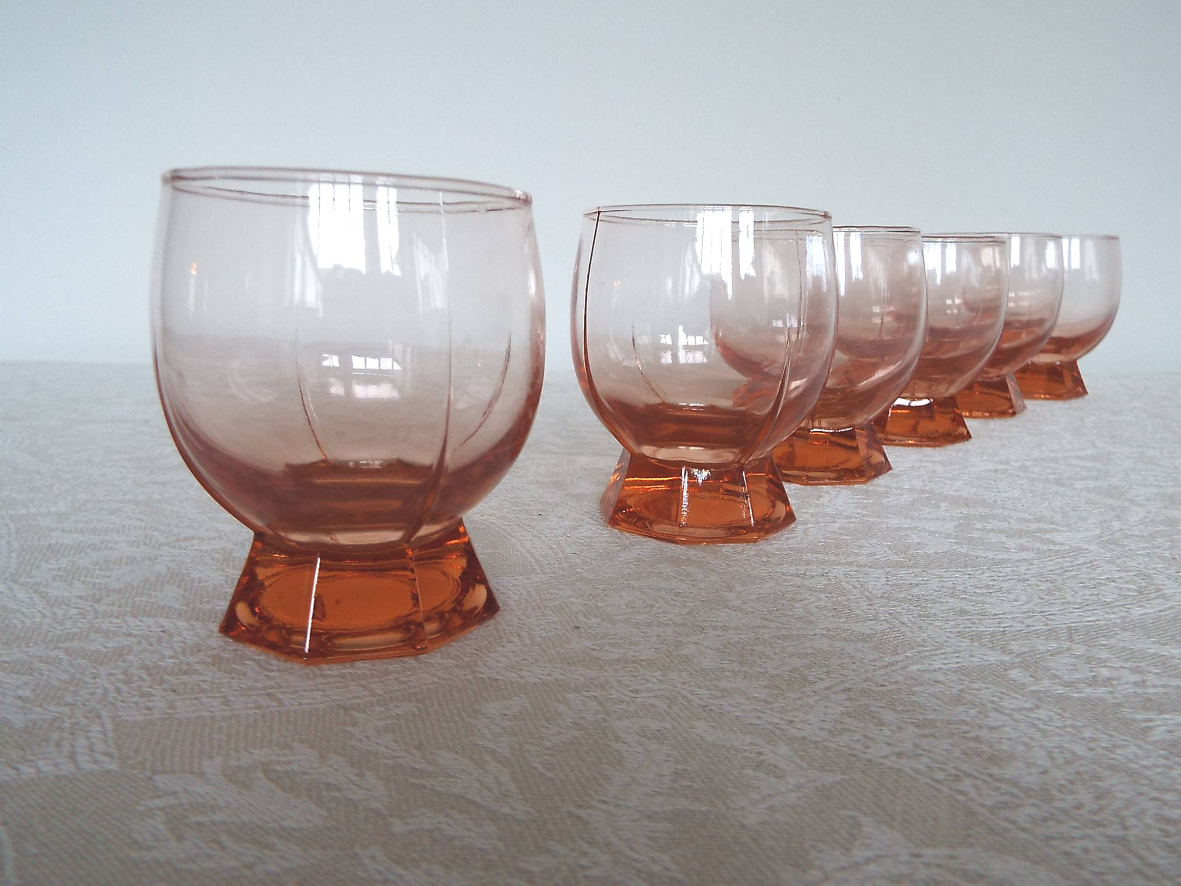 6 verres à vin 12cl