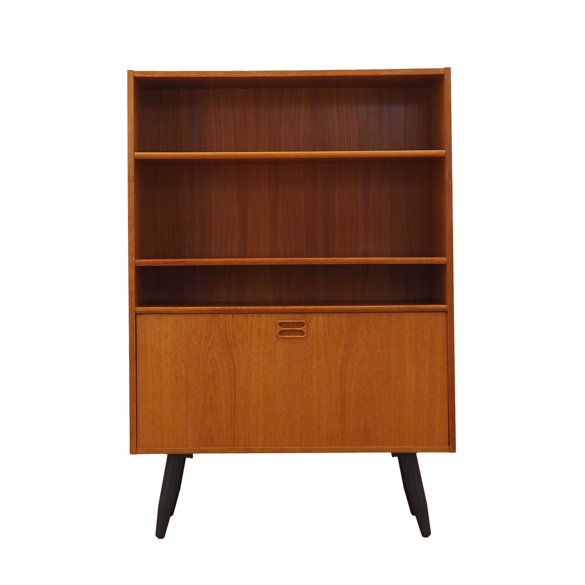 Teak bookcase, Danish design, 1970s, made in Denmark