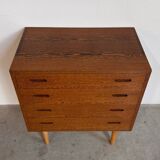 Danish chest of drawers in wengé