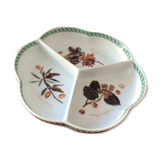 Coupelle compartimentée porcelaine Tognana « Le Terrine Botaniche »