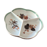 Coupelle compartimentée porcelaine Tognana « Le Terrine Botaniche »