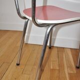 Red formica chair