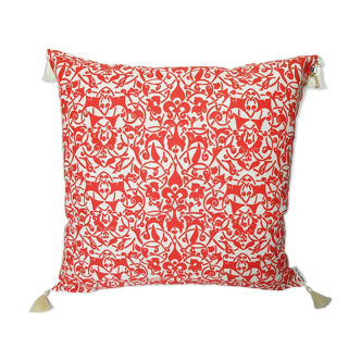 White Etnik cushion cover - 50 x 50