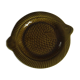 Plat rond vintage en forme de poissoncéramique de Sarguemines