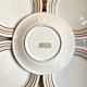 9 flat plates San Marciano Ceramiche in enamelled Italian earthenware
