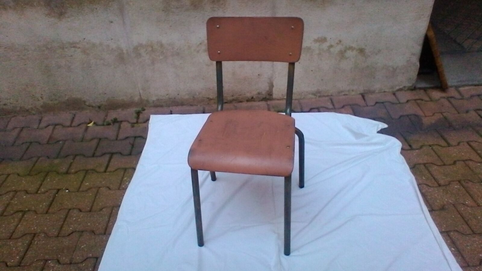 Vintage school chair