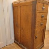 Meuble de métier en bois