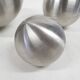 Ensemble de 3 boules décoratives en aluminium, années 1970