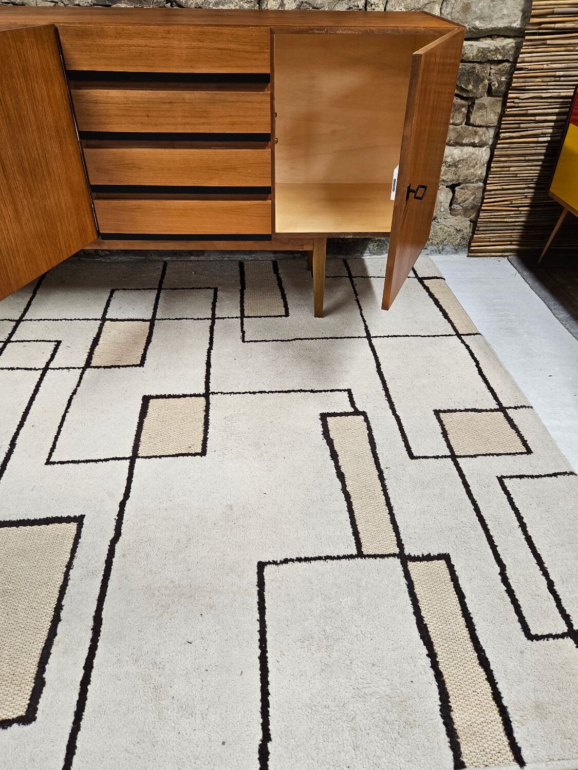 Sideboard style Scandinavian vintage 1970"