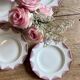 Set of 6 vintage porcelain deep plates
