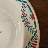 Round iron earth dish Moulin de loup Florida Grimaud Poitiers