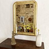 Louis-Philippe style gilded mirror