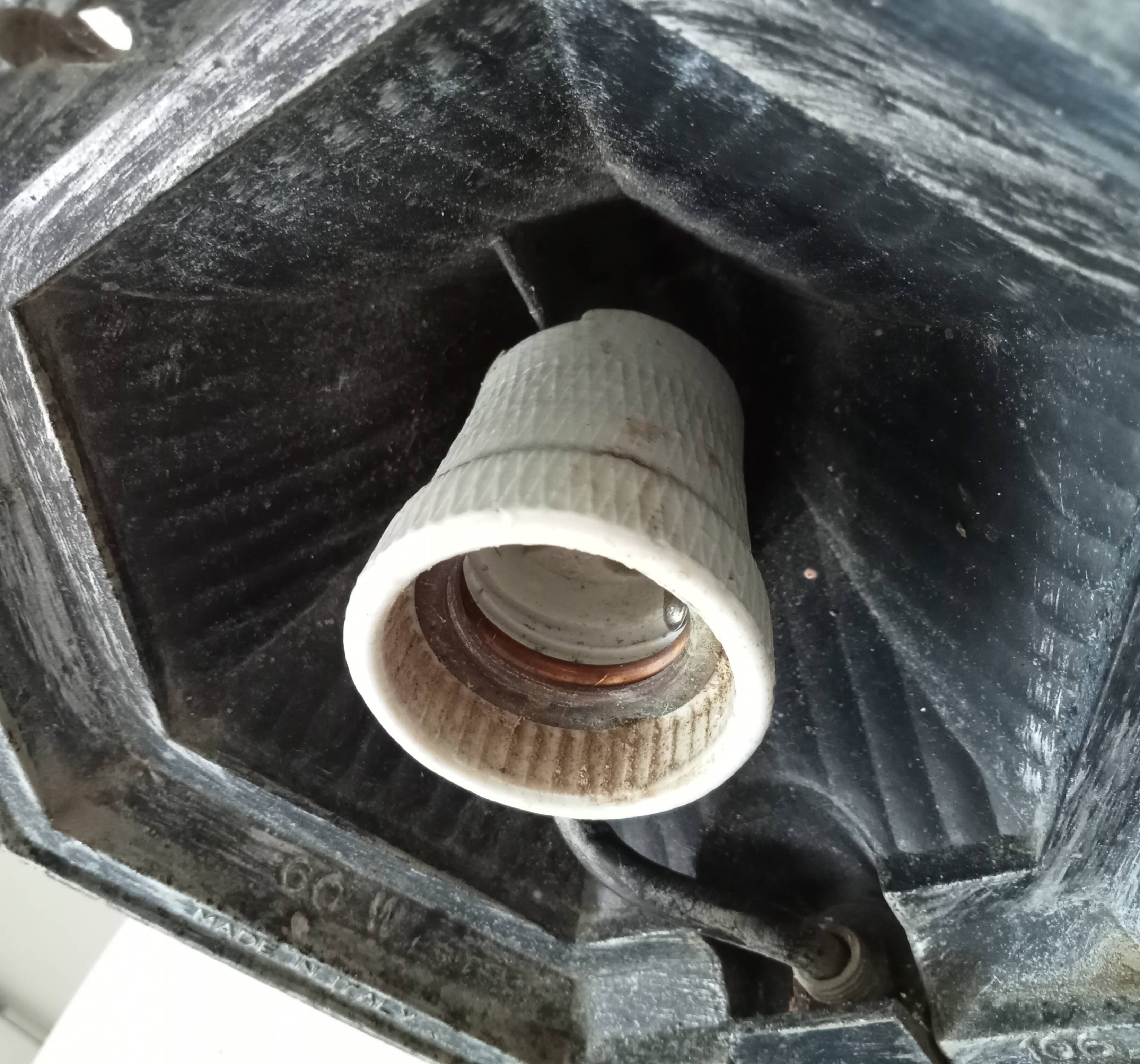 Vintage Italian wall light from the 50s