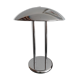 Ikea Chrome mushroom lamp designed by Robert Sonneman