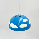 Cloud blue pendant lamp by Henrik Preutz for Ikea, 1990