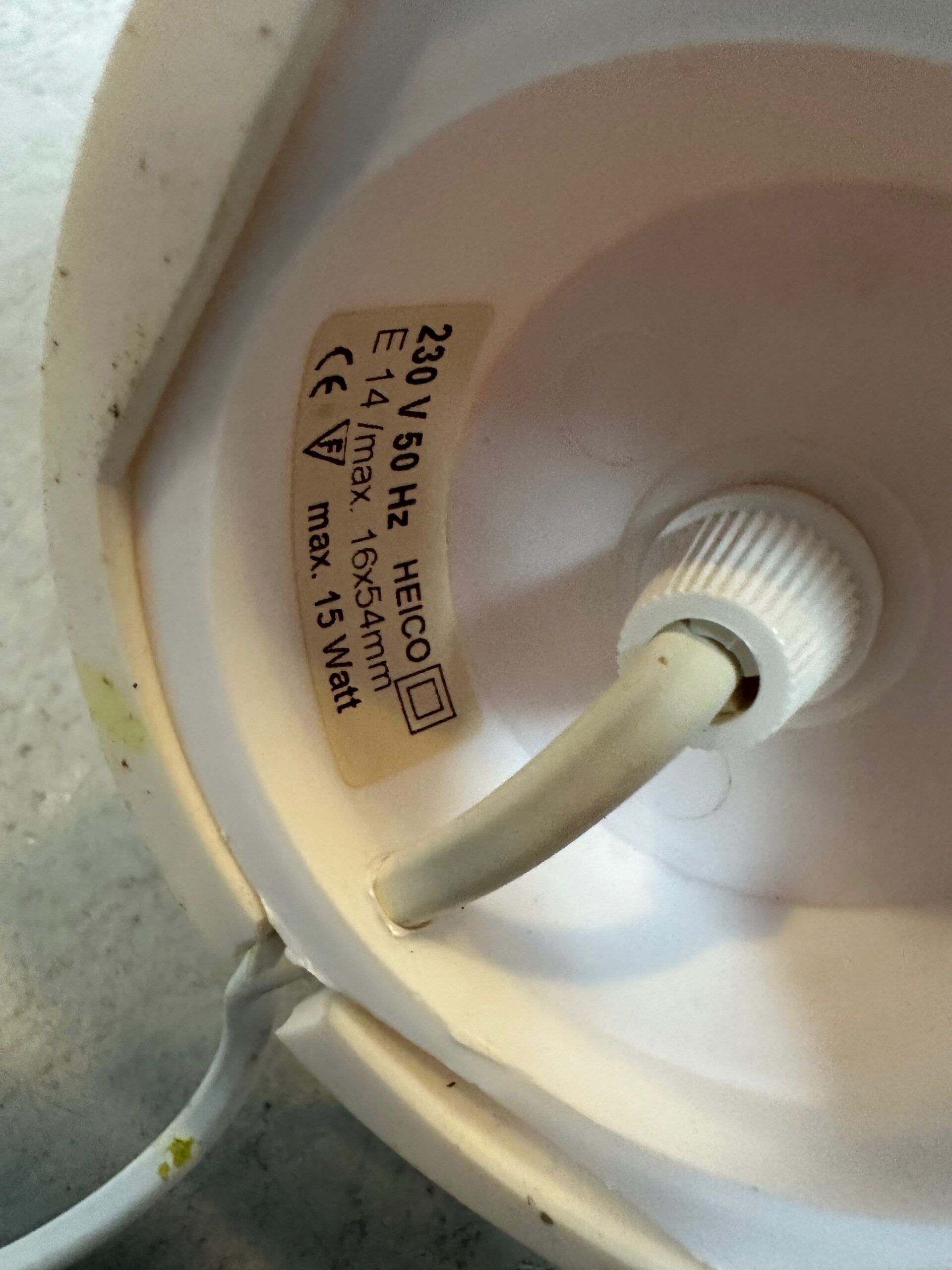 Lampe Heico – Champignon