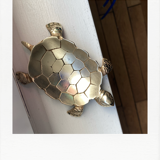 Brass turtle