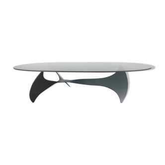 Propeller oval coffee table by Knut Hesterberg 1964