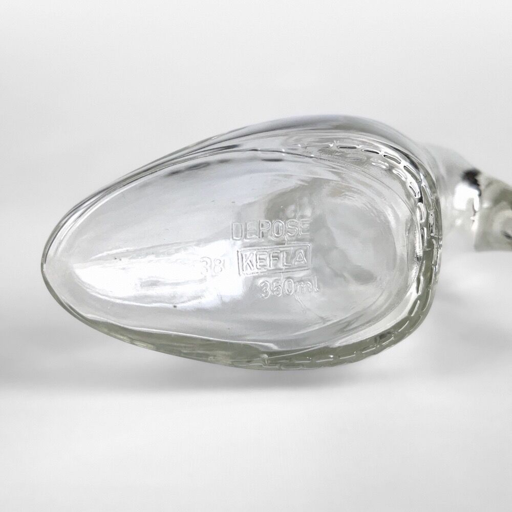 Glass pumps bottle