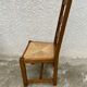 Set of 6 solid oak chairs