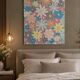 Spring bloom Textured Tableau 60x80cm handmade signed with frame