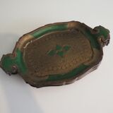 Set of 4 small Venetian trays, 1970 Italy