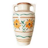 Vase amphore Kupittaan Savi peint à la main, Finlande, années 1940–50