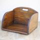 Wooden shelf, washerwoman's box, trade furniture, folk art