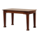 Oak Art Deco dining table with carved frieze, France 1920s