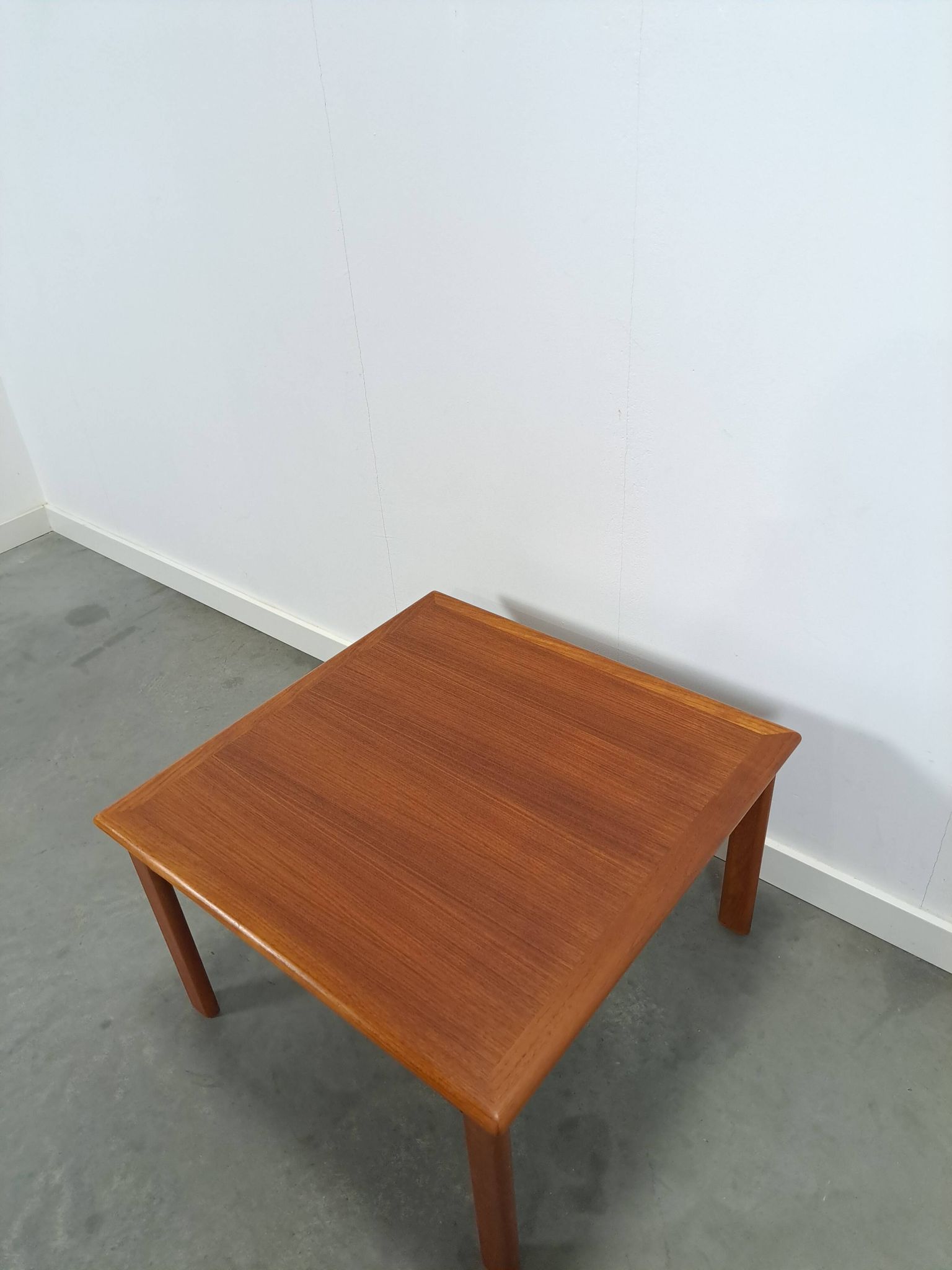 Teak Deens Glostrup vierkante salontafel, nr.1