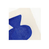 Abstract illustration M706 Klein blue signed eawy