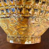 Pitcher vase by Marius and Huguette Bessone Vallauris ceramic 20th century