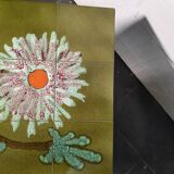 Vintage coffee table in glazed ceramic from the 1960s.