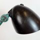 Large Green Industrial Workshop Table Lamp, 1960s