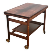 Trolley danois extensible par Kurt Østervig pour Jason Møbler en palissandre.
