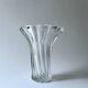 Large crystal vase from Vannes, French crystal factory, 1970