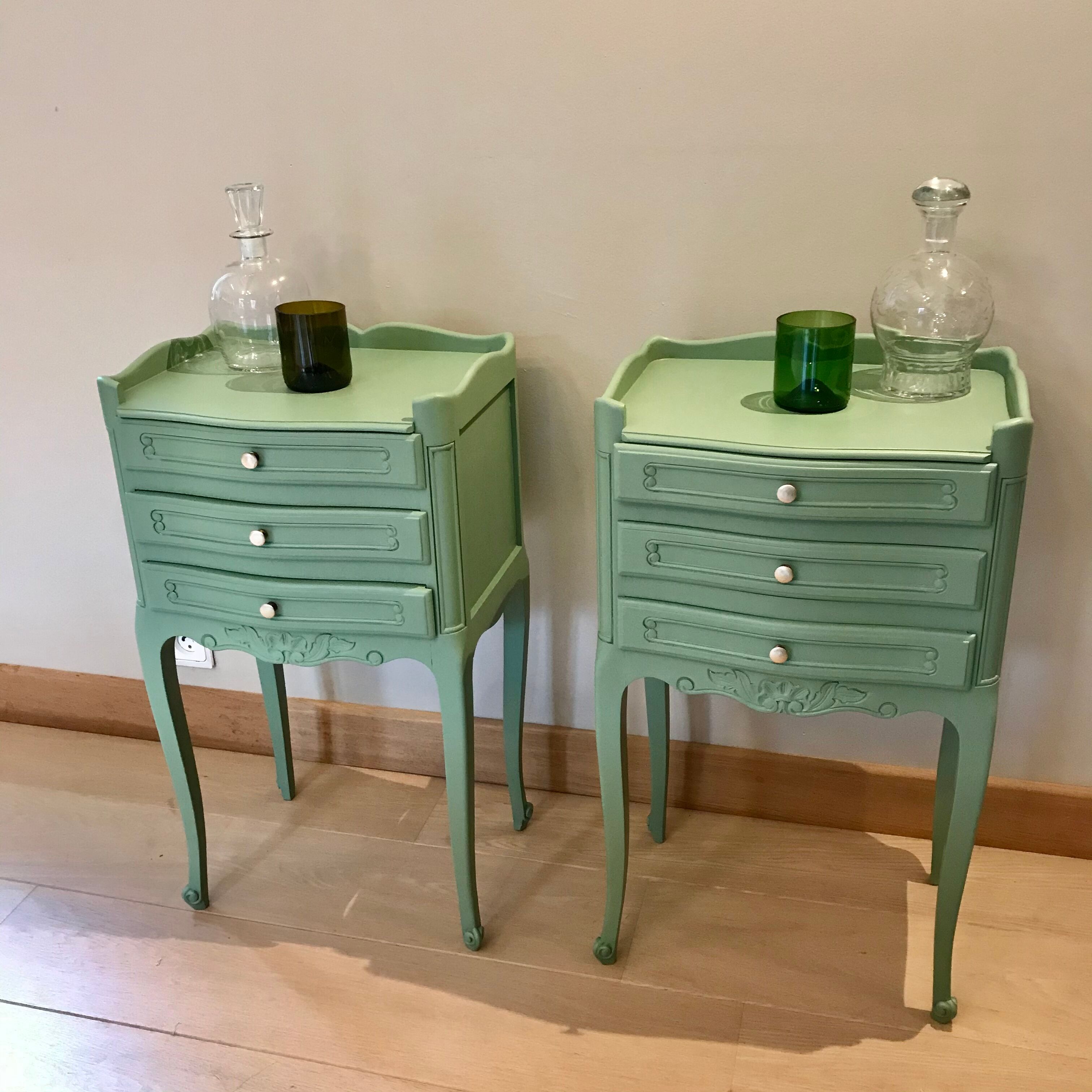 Louis XV beside table