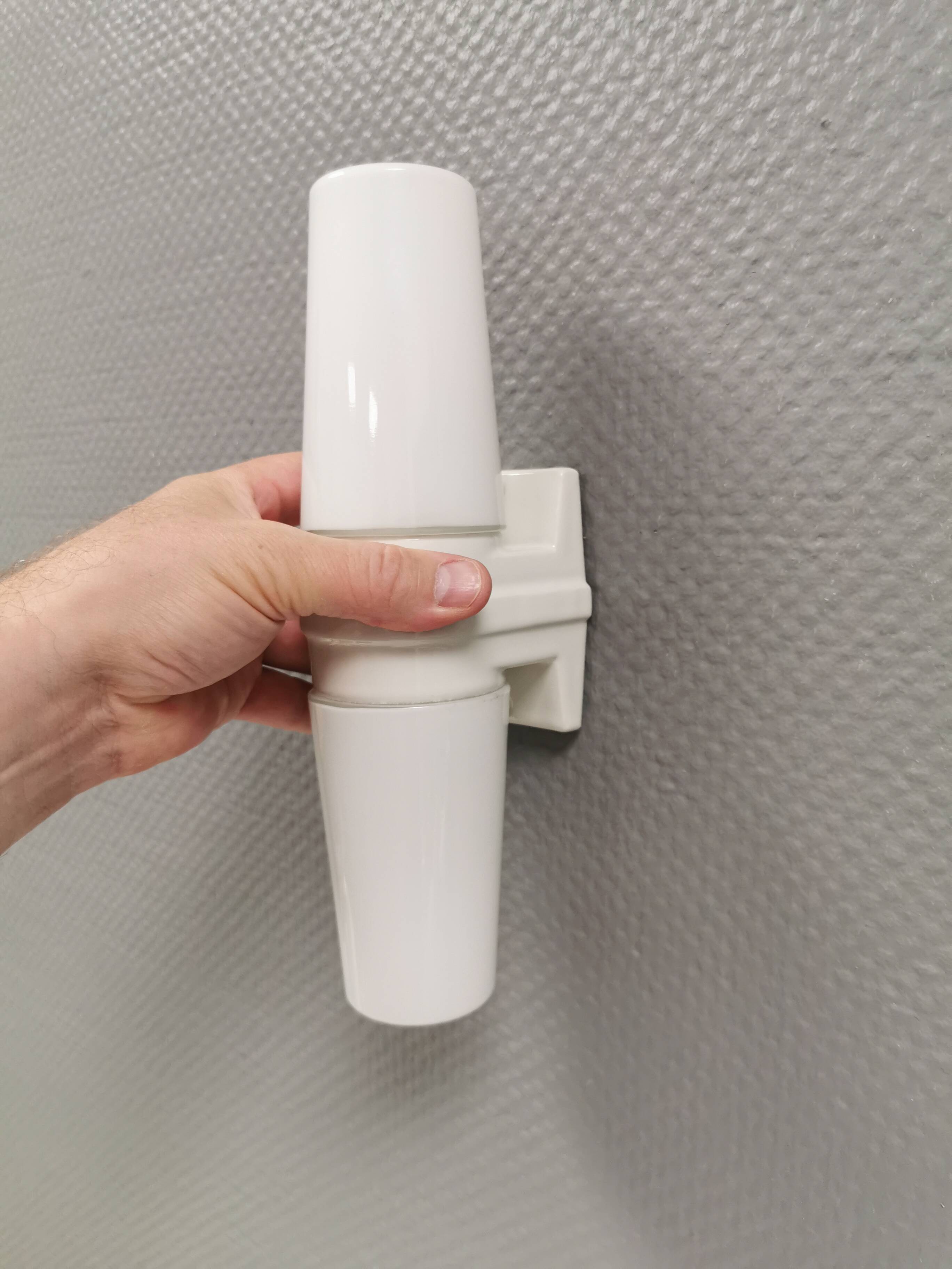 Lampe de salle de bain/applique, par Sigvard Bernadotte pour Ifö Suède, modèle 6060.