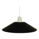 Rare black Combi Lamperne series pendant lamp by Per Iversen for Louis Poulsen