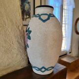 Art Deco Style Ceramic Amphora Vase