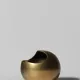 Modernist Spherical Brass Ashtray