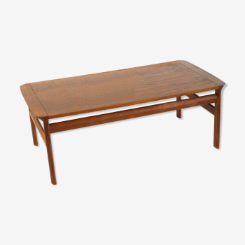 Vintage teak coffee table made in the 1960s