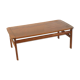 Vintage teak coffee table made in the 1960s
